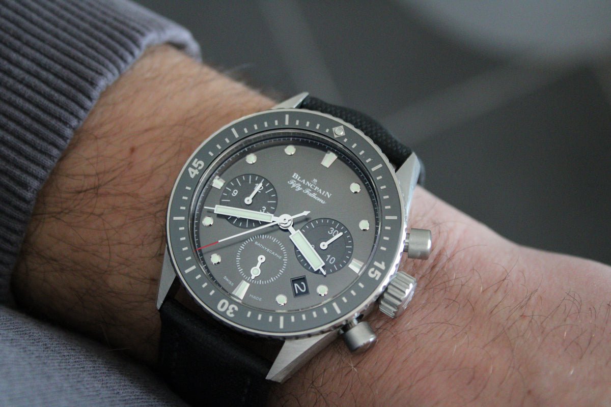Blancpain Fifty Fathoms Bathyscaphe Chronograph Flyback 5200-1110