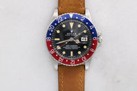 Rolex GMT Master 1675 Ghost Pepsi Bezel c.1968.