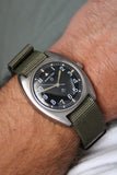 Hamilton W10 British Army Issue Wristwatch 1973.