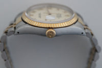 Rolex Datejust Ref.16233 18k Gold and Steel c.1988 Owned by WW2 Hero DFC Winner.