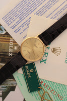 Vintage Rolex Cellini Ref. 5112-8 18k Gold c.1989 Full Set.