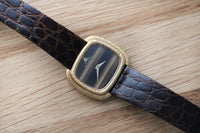 Baume & Mercier 18k Gold Ref.37091 Tigers Eye Stone Dial