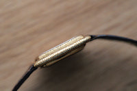 Baume & Mercier 18k Gold Ref.37091 Tigers Eye Stone Dial