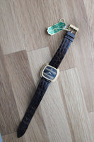 Baume & Mercier 18k Gold Ref.37091 Tigers Eye Stone Dial