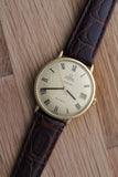 Omega Genève Ref.162.037 18k Gold With Roman Dial Retailed by Türler c.1968