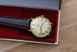 Omega Genève Ref.162.037 18k Gold With Roman Dial Retailed by Türler c.1968