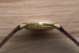 Omega Genève Ref.162.037 18k Gold With Roman Dial Retailed by Türler c.1968