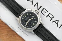 Panerai Luminor Marina Automatic Ref.PAM00104 Serviced by Panerai.