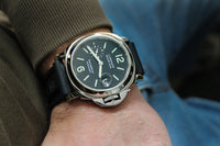 Panerai Luminor Marina Automatic Ref.PAM00104 Serviced by Panerai.