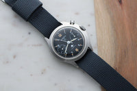 Lemania Monopusher Series 3 6bb RAF Military Chronograph c.1960