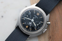 Lemania Monopusher Series 3 6bb RAF Military Chronograph c.1960