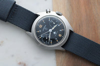 Lemania Monopusher Series 3 6bb RAF Military Chronograph c.1960