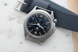 Lemania Monopusher Series 3 6bb RAF Military Chronograph c.1960