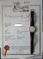 Patek Philippe Calatrava Ref. 3440 Automatic c.1960 with Extract.