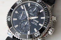Oris Aquis Chronograph Ref 01 774 7743 4155 Full Set c.2021