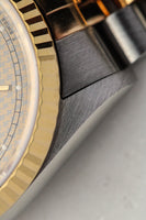 Rolex Datejust Houndstooth Dial Ref.16233 c.1995 Box and Paper