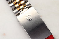 Rolex Datejust Houndstooth Dial Ref.16233 c.1995 Box and Paper