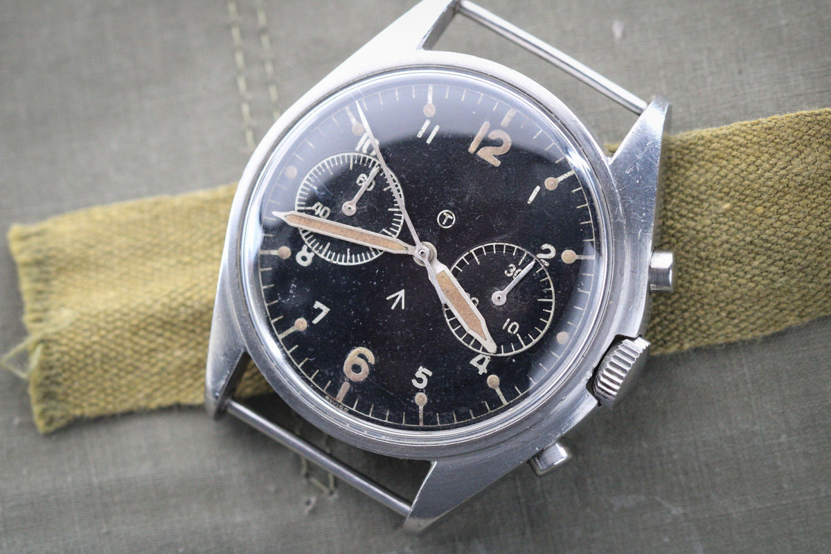Fab Four Cwc Military Chronograph Cwc Valjoux 7733 Chronograph Vintage ...