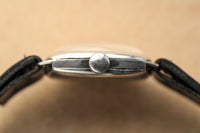 Omega Sterling Silver Double Signed W.H May Nottingham Wristwatch c.1930