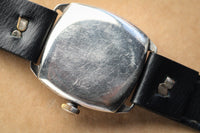 Omega Sterling Silver Double Signed W.H May Nottingham Wristwatch c.1930