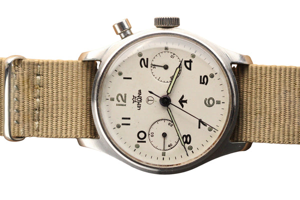 Lemania Royal Navy Fleet Air Arm Military Chronograph