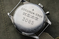 Lemania Royal Navy Fleet Air Arm Military Chronograph