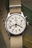 Lemania Royal Navy HS9 Military Chronograph