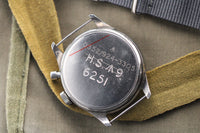 Lemania Royal Navy Fleet Air Arm Military Chronograph P Promethium Dial