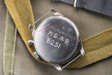Lemania Royal Navy Fleet Air Arm Military Chronograph P Promethium Dial