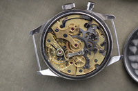 Lemania Royal Navy Fleet Air Arm Military Chronograph P Promethium Dial