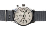 Lemania Royal Navy Fleet Air Arm Military Chronograph P Promethium Dial