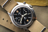 Lemania Series 3 Royal Navy Hydrographic Service Chronograph With Provenance