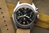 Lemania Series 3 Royal Navy Hydrographic Service Chronograph With Provenance