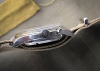 Lemania Series 3 Royal Navy Hydrographic Service Chronograph With Provenance