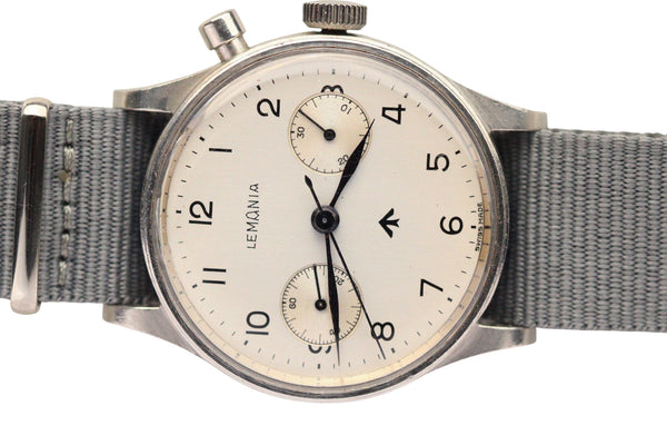 Lemania Series II Non-Lume Royal Navy Nuclear Submarine Series 2 Chronograph