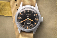 Timor WW2 Army Issue WWW Dirty Dozen Wristwatch c.1945