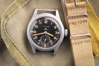 Timor WW2 Army Issue WWW Dirty Dozen Wristwatch c.1945