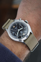 Lemania Series 3 Royal Navy Hydrographic Service Chronograph With Provenance