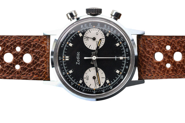 Zodiac Chronograph Ref. 7721 Reverse Panda c.1960s