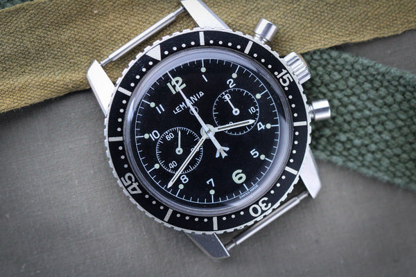 Lemania South African Air Force Issue Chronograph