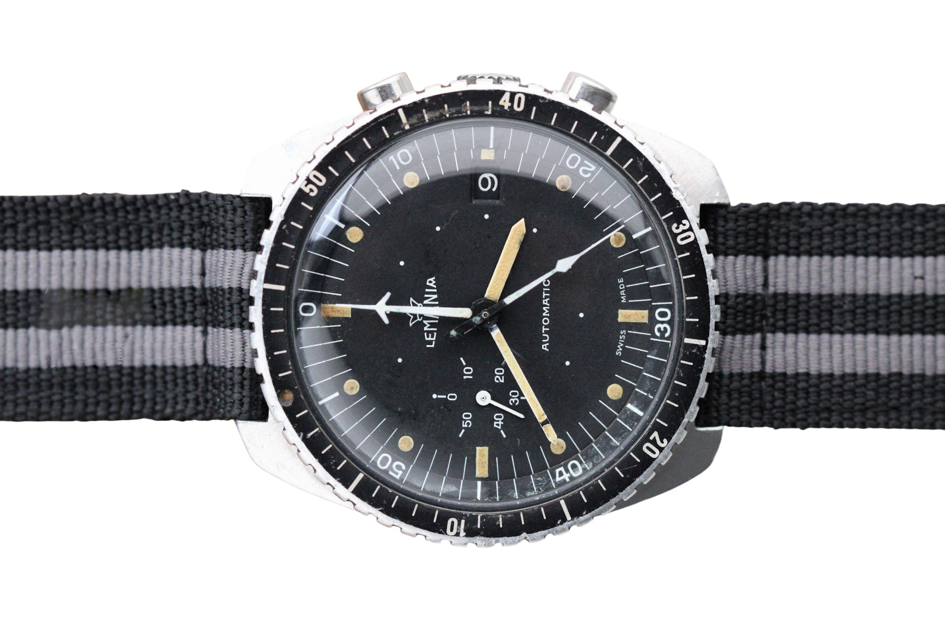 Lemania SAAF South African Air Force 5012 Chronograph – Waecce