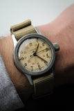 WW2 Longines C.O.S.D British Military Issue Tuna Can Wristwatch