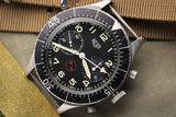 Heuer Bundeswehr German Air Force 3H Chronograph 1550 SG