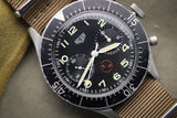 Heuer Bundeswehr German Air Force 3H Chronograph 1550 SG