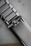 Omega Transitional 1506 Flat Link Stretch Bracelet with 20mm 16 end links c.1964
