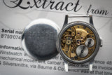 Longines PAF Pakistan Air Force Steel Wristwatch Ref 4830 c.1954