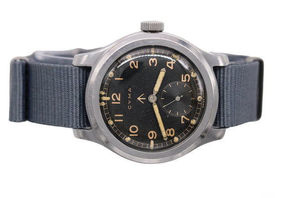 WW2 Cyma Dirty Dozen Tropical Dial.