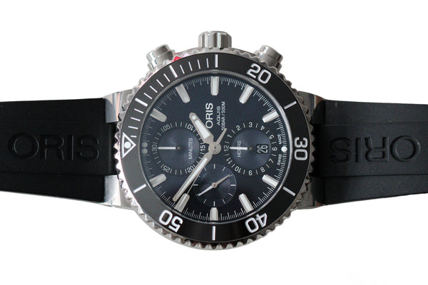 Oris Aquis Chronograph Ref 01 774 7743 4155 Full Set c.2021