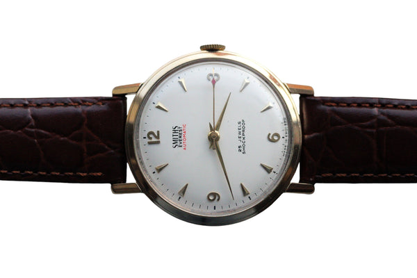 Smiths Everest Automatic 9ct Gold Wristwatch c.1966