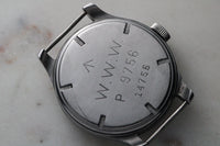 WW2 Cyma Dirty Dozen WWW Army Wristwatch
